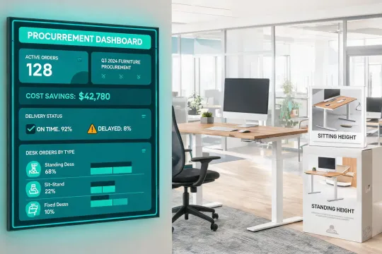 Workspace planning dashboard